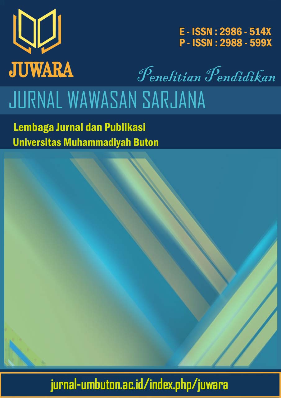 					View Vol. 4 No. 3 (2025): Jurnal Wawasan Sarjana
				